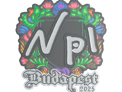 Sticker | npl (Embroidered) | Budapest 2025