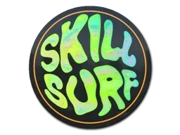 Sticker | Ocean Sunset Skill Surf (Holo)