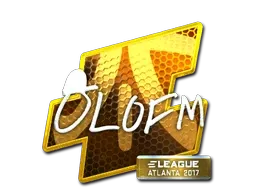 Sticker | olofmeister (Foil) | Atlanta 2017