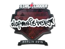 Sticker | olofmeister (Foil) | Berlin 2019