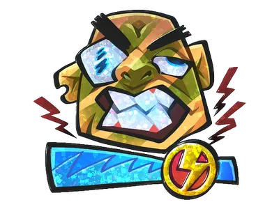 Sticker | Overloaded (Glitter)