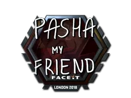 Sticker | pashaBiceps (Foil) | London 2018