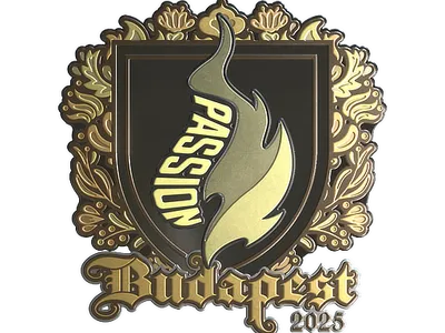 Sticker | Passion UA (Gold) | Budapest 2025