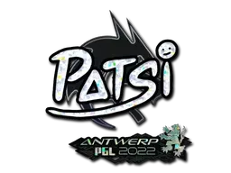 Sticker | Patsi (Glitter) | Antwerp 2022