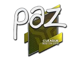 Sticker | paz | Boston 2018