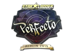 Sticker | Perfecto (Gold) | Berlin 2019