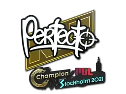 Sticker | Perfecto | Stockholm 2021