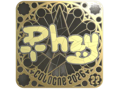 Sticker | phzy (Gold, Ranked) | Cologne 2026