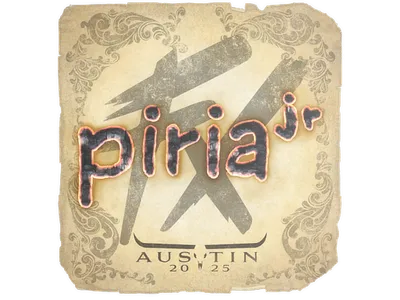Sticker | piriajr | Austin 2025