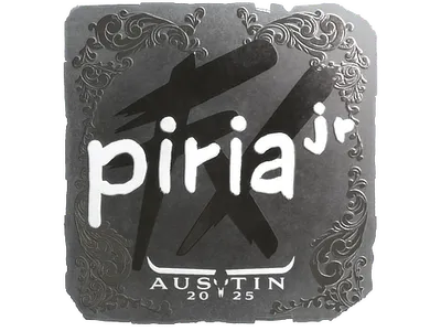 Sticker | piriajr (Foil) | Austin 2025