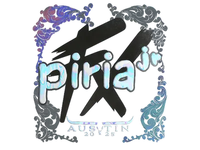 Sticker | piriajr (Holo) | Austin 2025