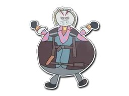 Sticker | Poorly Drawn Bloody Darryl