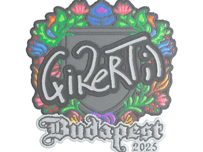 Sticker | qikert (Embroidered) | Budapest 2025