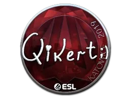 Sticker | qikert (Foil) | Katowice 2019