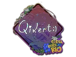 Sticker | qikert (Glitter) | Rio 2022