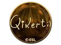 Sticker | qikert (Gold) | Katowice 2019