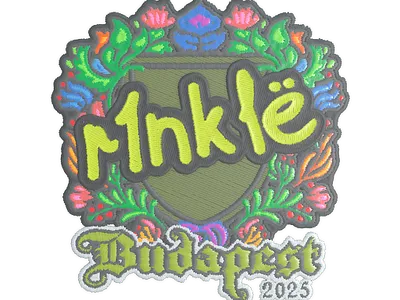 Sticker | r1nkle (Embroidered) | Budapest 2025