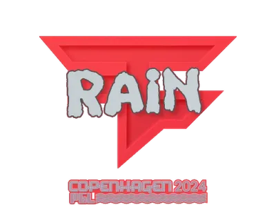 Sticker | rain | Copenhagen 2024