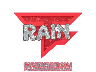 Sticker | rain (Glitter) | Copenhagen 2024