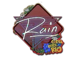 Sticker | rain (Glitter) | Rio 2022