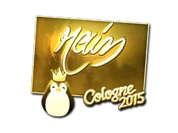 Sticker | rain (Gold) | Cologne 2015