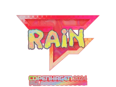 Sticker | rain (Holo) | Copenhagen 2024