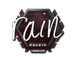 Sticker | rain | London 2018