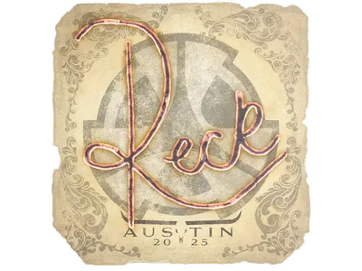 Sticker | reck | Austin 2025