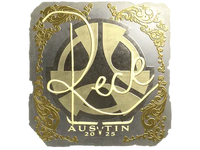 Sticker | reck (Gold) | Austin 2025