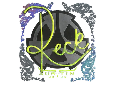 Sticker | reck (Holo) | Austin 2025