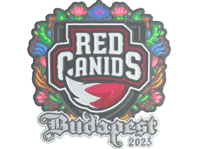 Sticker | RED Canids (Embroidered) | Budapest 2025