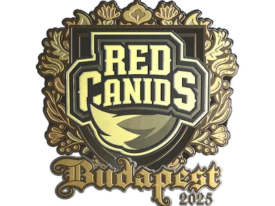Sticker | RED Canids (Gold) | Budapest 2025