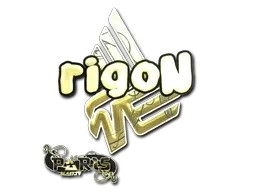 Sticker | rigoN (Gold) | Paris 2023