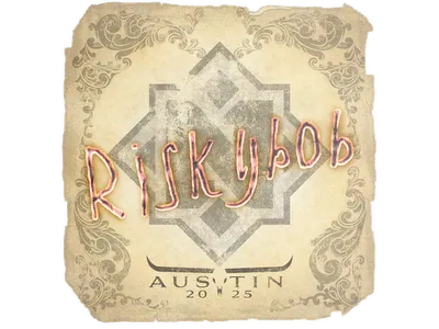 Sticker | riskyb0b | Austin 2025