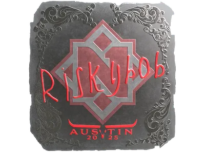 Sticker | riskyb0b (Foil) | Austin 2025