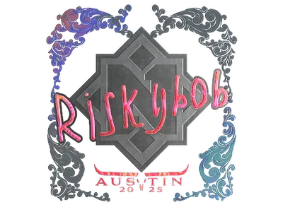 Sticker | riskyb0b (Holo) | Austin 2025