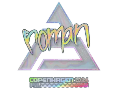 Sticker | roman (Holo) | Copenhagen 2024