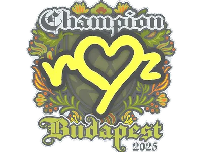 Sticker | ropz (Champion) | Budapest 2025