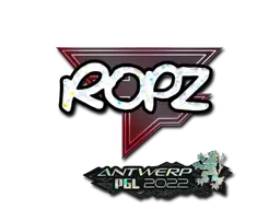 Sticker | ropz (Glitter) | Antwerp 2022