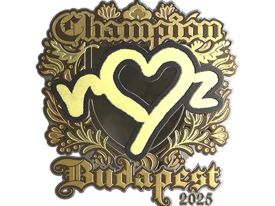 Sticker | ropz (Gold, Champion) | Budapest 2025