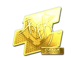 Sticker | RpK (Gold) | Atlanta 2017