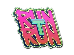 Sticker | Run T, Run