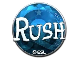 Sticker | RUSH (Foil) | Katowice 2019