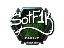 Sticker | S0tF1k (Foil) | London 2018