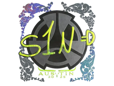 Sticker | s1n (Holo) | Austin 2025