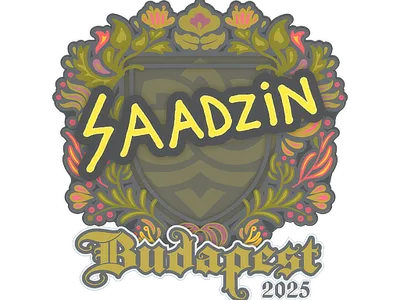 Sticker | saadzin | Budapest 2025