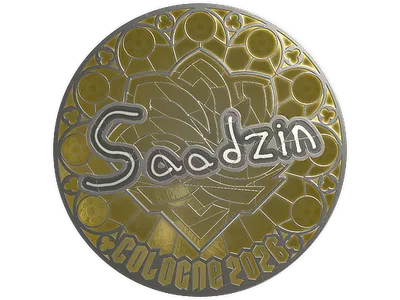 Sticker | saadzin (Foil) | Cologne 2026