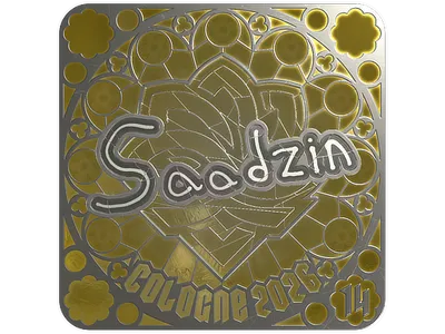 Sticker | saadzin (Foil, Ranked) | Cologne 2026