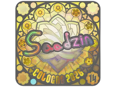Sticker | saadzin (Holo, Ranked) | Cologne 2026