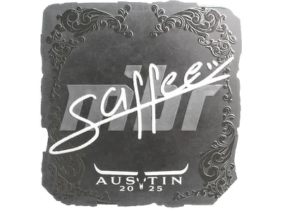 Sticker | saffee (Foil) | Austin 2025
